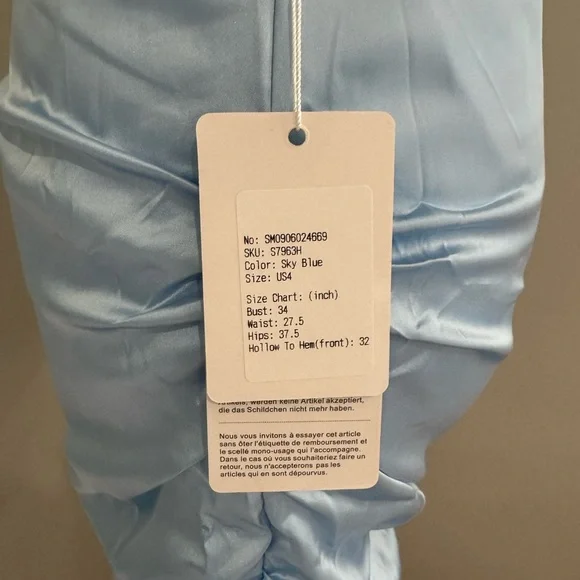 Sky Blue Dress Pants - Picture 5 of 6